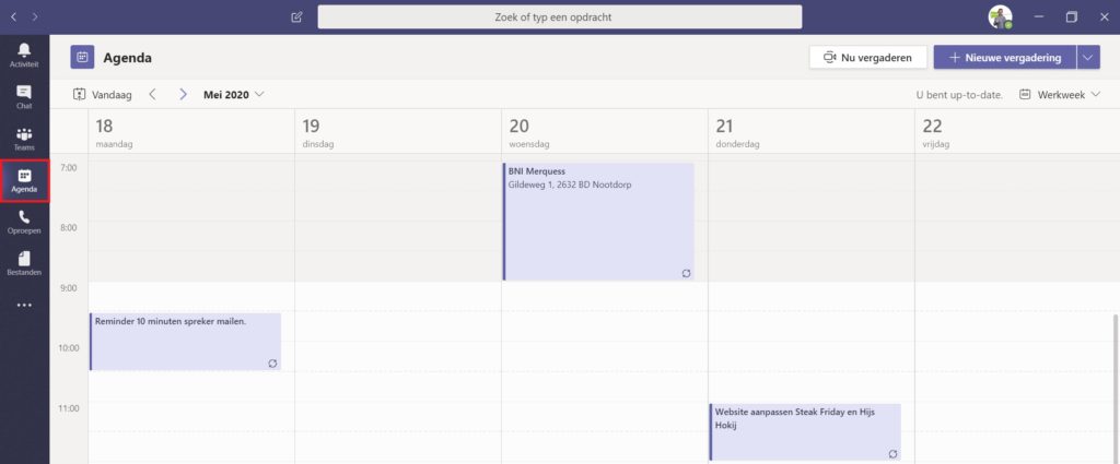 Agenda